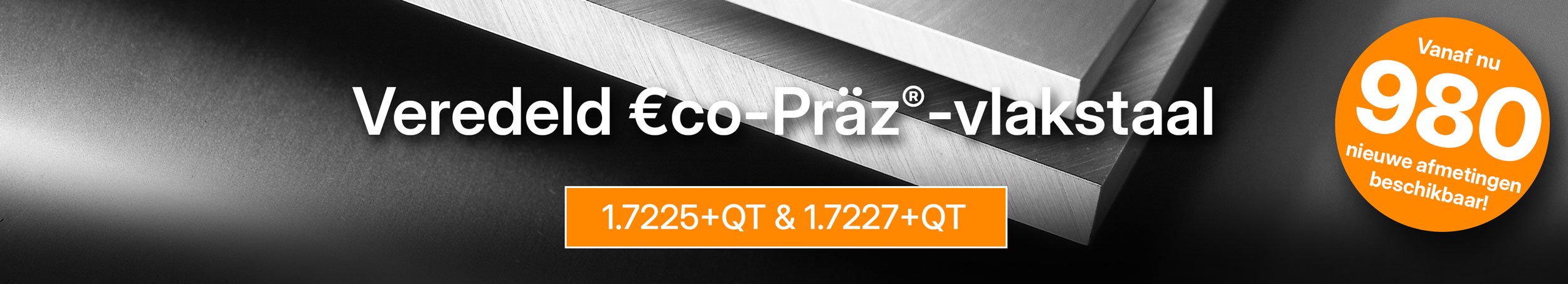 Veredeld vlakstaal - 1.7227+QT - 1.17225+QT