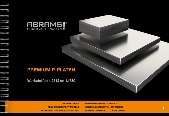Premium P-Platten Katalog Cover